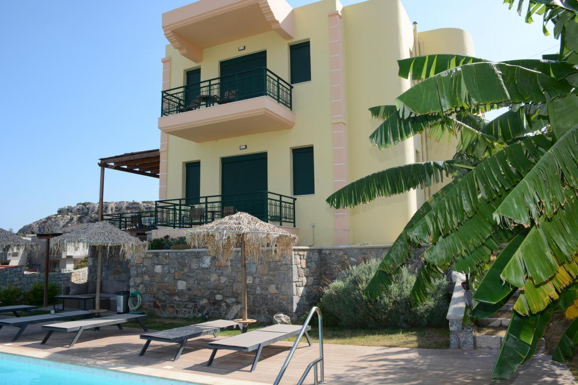 Siena Pool Villa Коскину Экстерьер фото