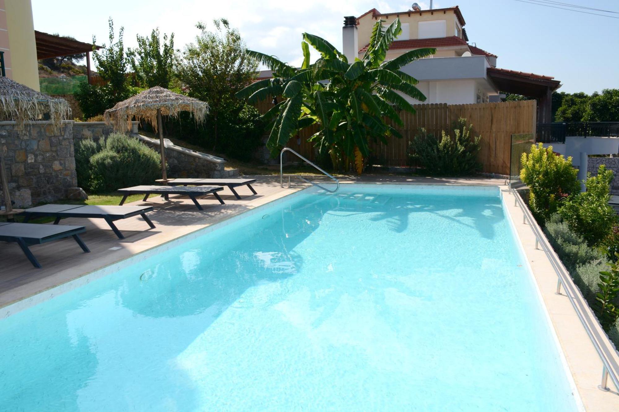 Siena Pool Villa Коскину Экстерьер фото